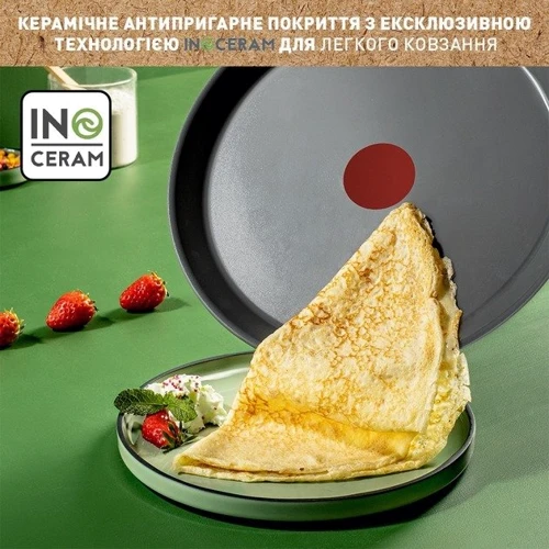 Сковорода для блинов Tefal Renewal 25 см (C4263853): Материал корпуса Алюминий