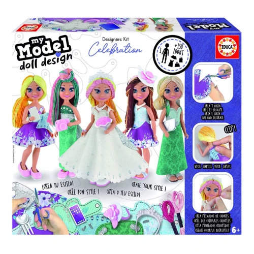 Игровой набор Educa My Model Doll Design Celebration (6337337)