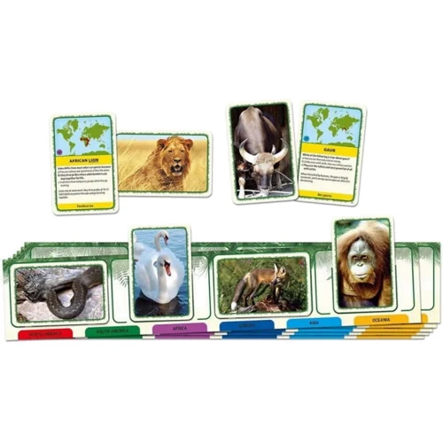 Настільна гра Tactic Тварини світу (Animals of the World) (60497): Виробник Tactic