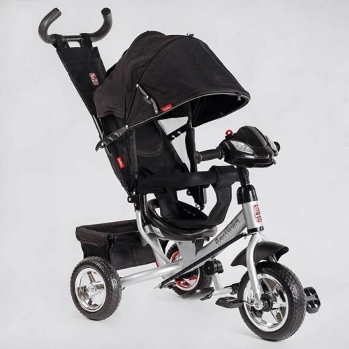 Дитячий велосипед BestTrike чорний (77-607)