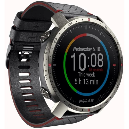 Смарт-годинник Polar Grit X Pro Titan Perforated Leather Strap (725882058726): Ємність батареї, мАг 346