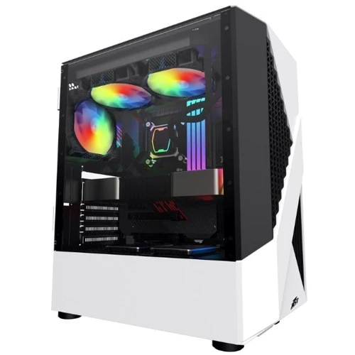 Корпус 1STPLAYER F3-A-4F1-WH: Форм-фактор материнской платы ATX/MicroATX