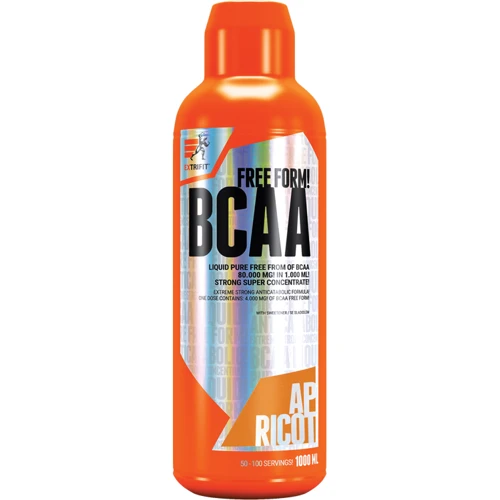 Аминокислота для спорта Extrifit BCAA Free Form Liquid 80000 mg 1000 ml /20 servings/ Apricot