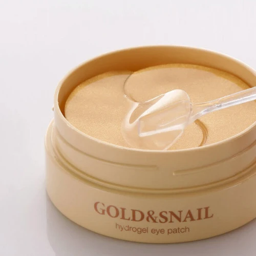 Petitfee Gold Snail Hydrogel Eye Patch Гидрогелевые патчи для глаз с золотом и улиткой 60 шт.: Возраст От 18 лет