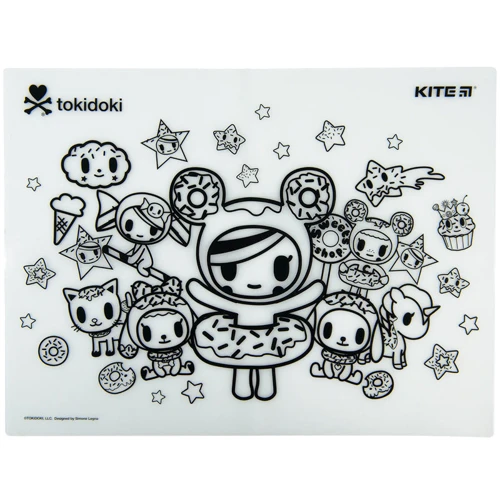 Подложка-раскраска Kite Tokidoki 30х40см (tk22-424): Вид Рисование