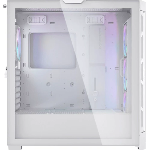 Корпус Cougar Duoface Pro RGB (White): Материал передней панели пластик и закаленное стекло / пластик и металл