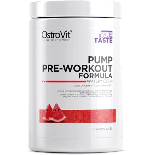 

OstroVit Pump Pre-Workout 500 g /50 servings/ Watermelon