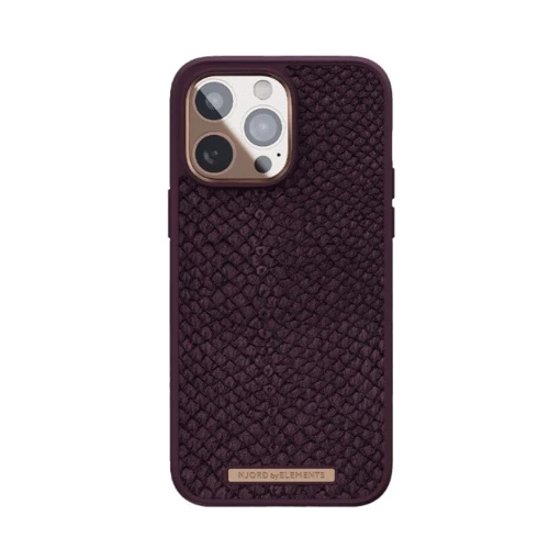 Чехол для iPhone Njord Salmon Leather MagSafe Case Rust (NA44SL03) for iPhone 14 Pro Max