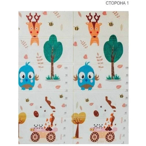 Дитячий килимок двосторонній Bambi Парк та ведмідь MR 0586-1: Виробник Bambi