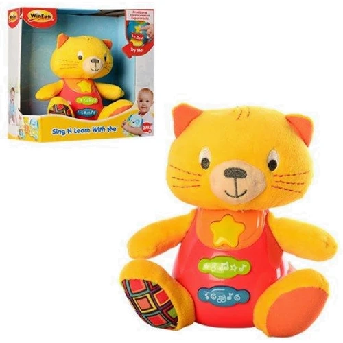 Развивающая музыкальная игрушка WinFun Котенок (0685-NL)