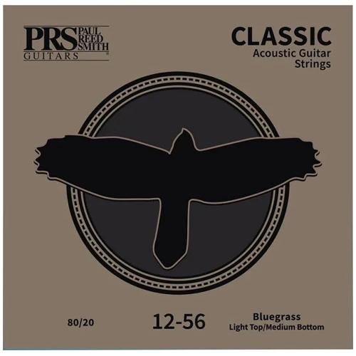 Струна для гитар Комплект струн PRS Classic Acoustic Strings, Bluegrass 12-56