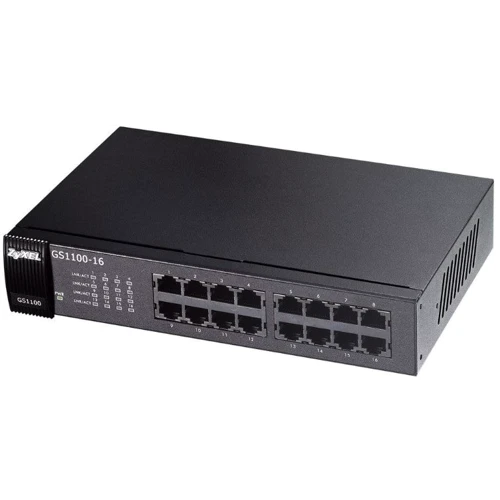 Мережевий комутатор ZyXel GS1100-16 (GS1100-16-EU0103F)
