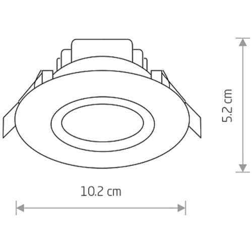 Точечный светильник Nowodvorski 8992 Helios LED: Тип используемой лампы LED-модуль