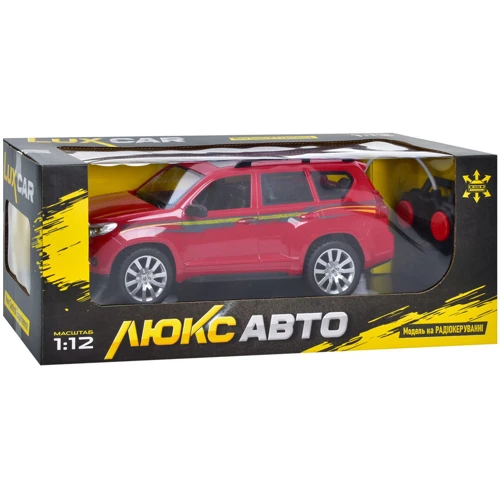 Машина LimoToy 1:12, р/у., акум., рез. колеса, 2 цвета, USB, свет (M 4916): Масштаб модели 1:12