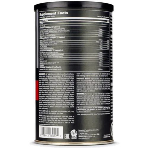 Universal Nutrition Animal Flex 44 packs / 44 servings: Тип Препараты для суставов и связок