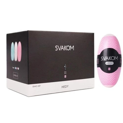 Набор мастурбаторов SVAKOM - HEDY Pink (6 штук)