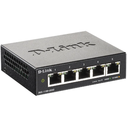 Мережевий комутатор Smart D-Link DGS-1100-05V2