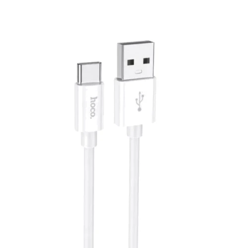 Кабель Hoco USB Cable to USB-C 3A 1m White
