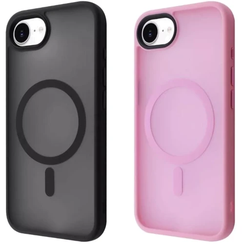 Чохол для iPhone WAVE Matte Insane Case з MagSafe Black для iPhone 16e: Колір черный