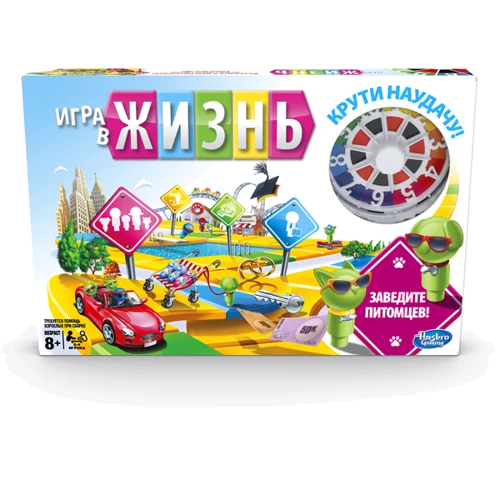 Настольная игра Hasbro Игра в жизнь (E4304)