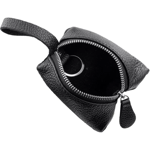 Жіноча ключниця ETERNO чорна (AN-081FL-black): Формат гаманця вертикальний
