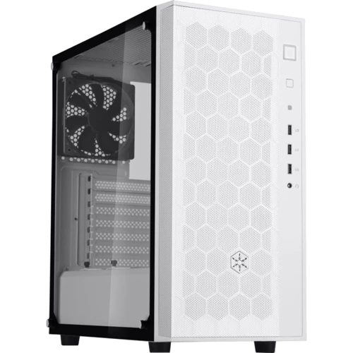 Корпус Silverstone Fara R1 Tempered Glass (SST-FAR1W-G)