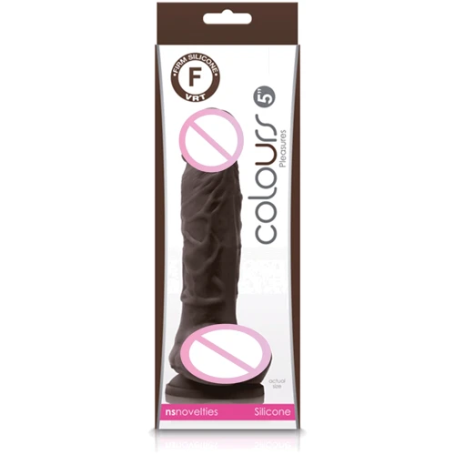 Фаллоимитатор Ns Novelties Colours Pleasures 5 Inch (коричневый)