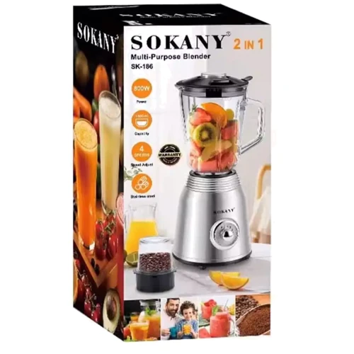 Блендер Sokany SK-186: Тип Стационарный