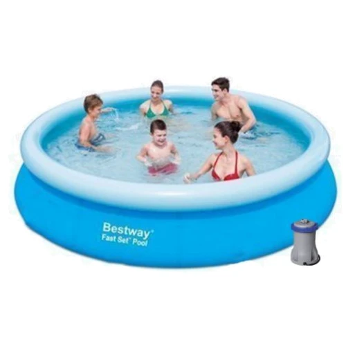 Надувной бассейн Bestway 57274, 366 х 76 см (1 250 л/ч) фото 3