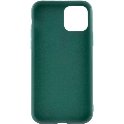 Чехол для iPhone TPU Case Candy Green/Forest Green for iPhone 14: Цвет зеленый