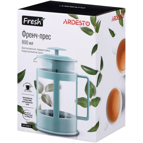 Френч-прес Ardesto Fresh 800 мл (AR1008TF): Тип френч-прес