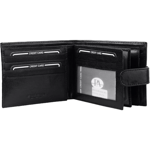 Чоловіче портмоне PA чорне (DNKPW012L-BTU-black): Країна виробник Польща
