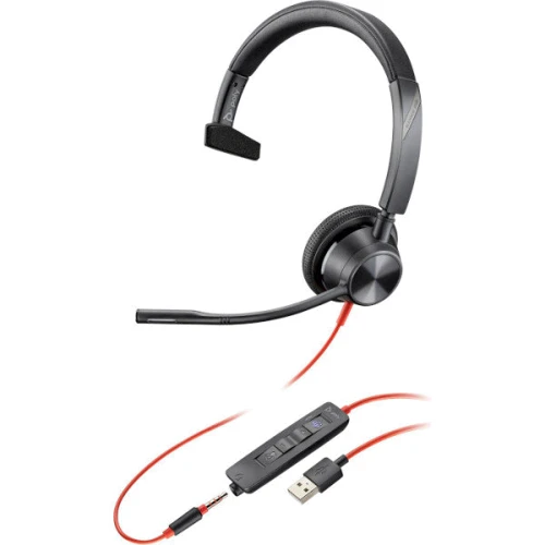 Навушники Poly BlackWire C3315-M USB HS Mono (76J13AA)