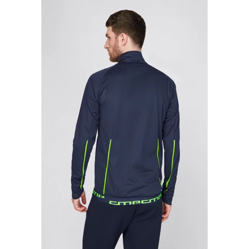 Вітровка CMP Man Fix Hood Jacket (31A6247-N950) 48 темно-синя демісезон: Тип застібки На блискавці