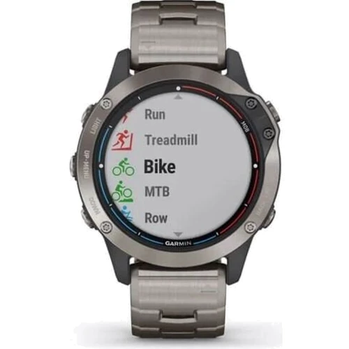 Смарт-часы Garmin Quatix 6 Titanium Grey with Titanium Band (010-02158-95): Тип гаджета Взрослые смарт часы