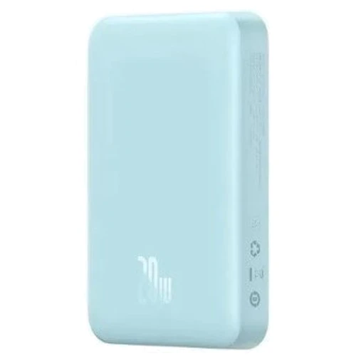 Внешний аккумулятор Baseus Power Bank 10000mAh 20W MagSafe Mini Blue (PPCX030003): Кабели/переходники для смартфонов в комплекте USB Type-C