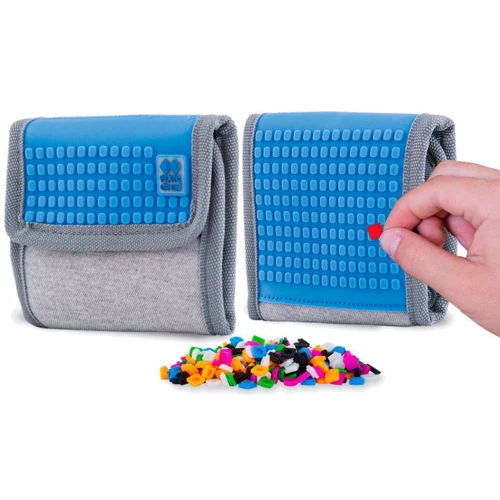 Кошелек Pixie Crew Crazy Colors серый и голубой (PXA-09-21): Производитель Pixie Crew