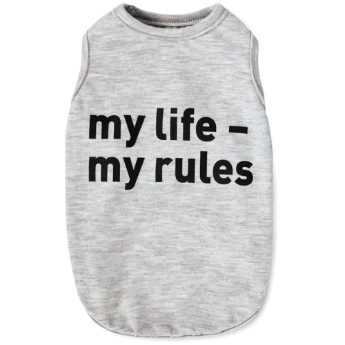 Борцовка Pet Fashion меланж my life - my rules S (4823082414451)