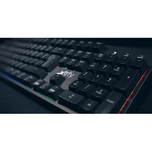 Клавиатура Xtrfy K3 Semi Mech RGB UA Black (XG-K3-RGB-UKR): Количество клавиш 105