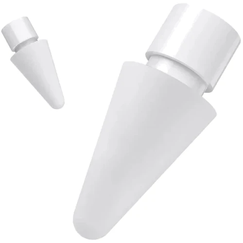 Наконечники Baseus Smooth Writing Stylus Pen Tip Silicone Medium White (12 Pack) (ARBJ010002) фото 4