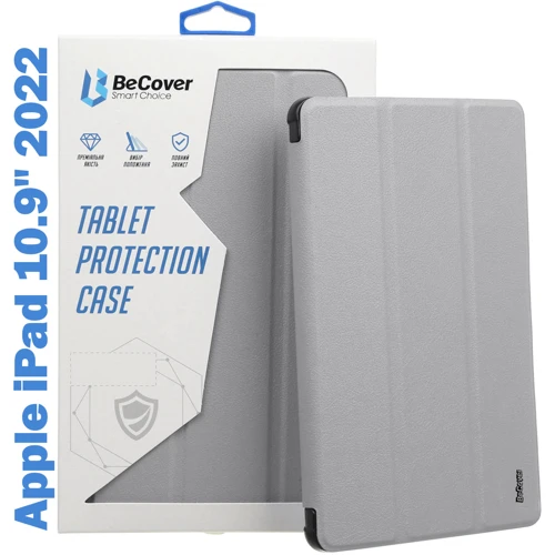 Аксессуар для iPad BeCover Direct Charge Pen with Pencil mount Gray for iPad 10.9 (2022 / 2024) / iPad 11 2025 (708498) фото 5