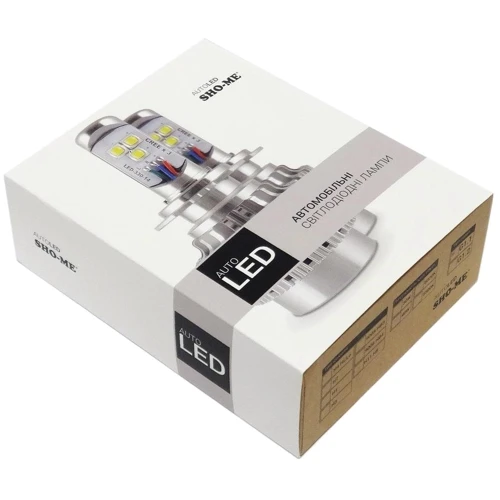 LED лампа Sho-Me G1.6 H13 6000K 30W: Головной свет Дальний свет, Ближний свет