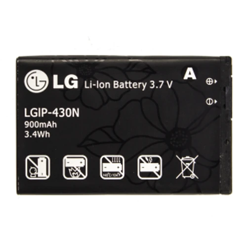 Акумулятор LG 900mAh (LGIP-430N) for LG S290