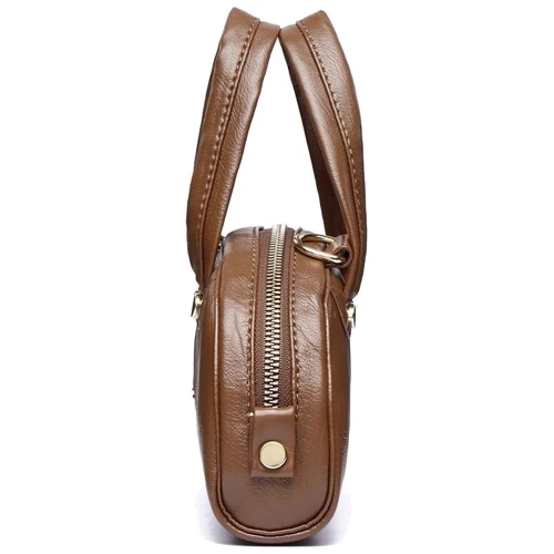 Женская сумка-купол Amelie Galanti коричневая (A991762-brown): Страна производитель Китай