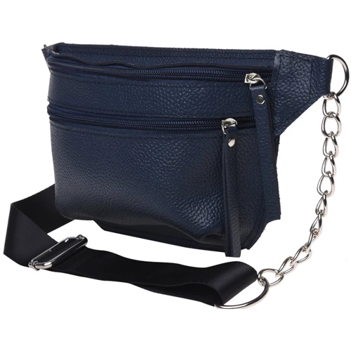 Женская поясная сумка Ricco Grande синяя (1L948-blue): Пол Женский