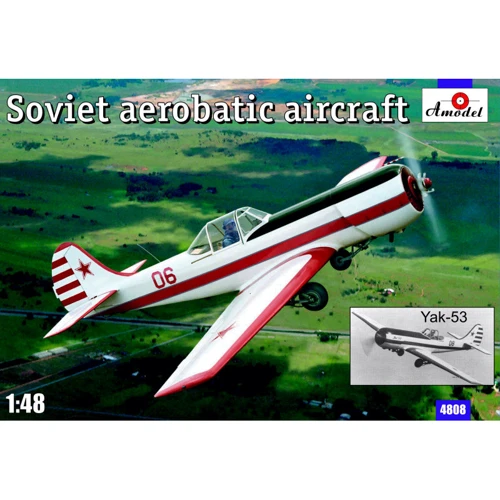 Одномісний пілотажний літак AMODEL Як-53 AMO4808
