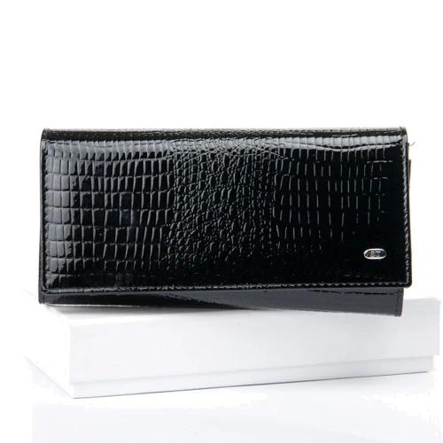 Женский кошелек Sergio Torretti черный (31315 black)