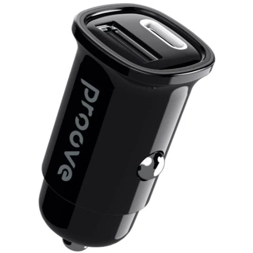Зарядное устройство Proove Car Charger Flash USB+USB-C 30W Black (CCFL30111201)