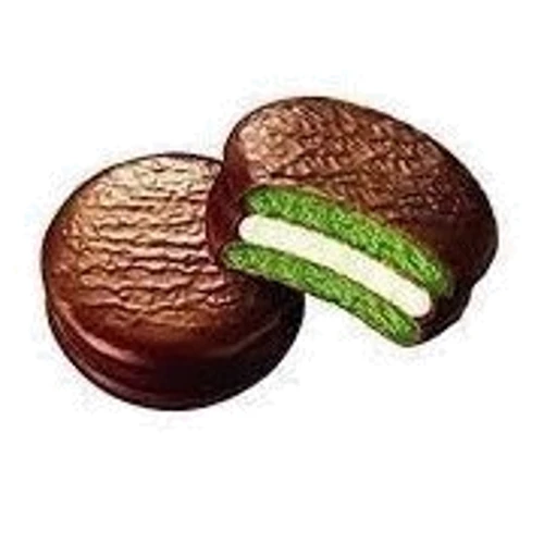 Печиво Choco Pie Green Tea, 336 г (WT3912): Вага нетто 336 г