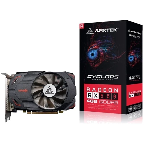 Відеокарта Arktek Radeon RX 550 4 GB (AKA550D5S4GH1): інтерфейс PCI Express 3.0 x16